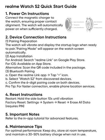 Realme S2 Watch, 1.43" AMOLED Display, IP68 Dust Water Resistance, Customisable Horloge Faces, AI Customised Health Tracking, Super Engine Upto 20 Days Battery Smartwatch view 9