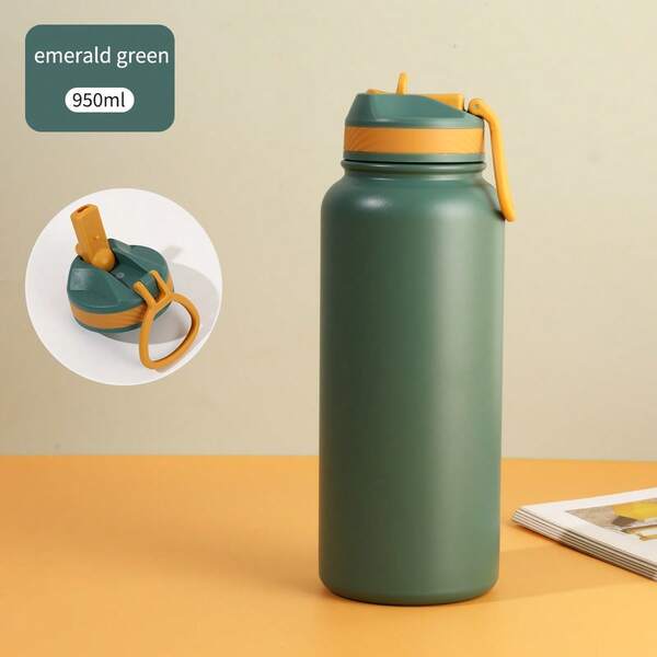 1 Stück personalisierte isolierte Wasserflasche, Mini-Vakuum-Becher, Tasse mit Verschluss, tragbarer Direkttrinkbecher, ideales Geschenk für Vater, Mutter, Freundin, Freund, Geschwister, einzigartiges Jahrestags-, Muttertags-, Valentinstags-, Geburtstagsgeschenk