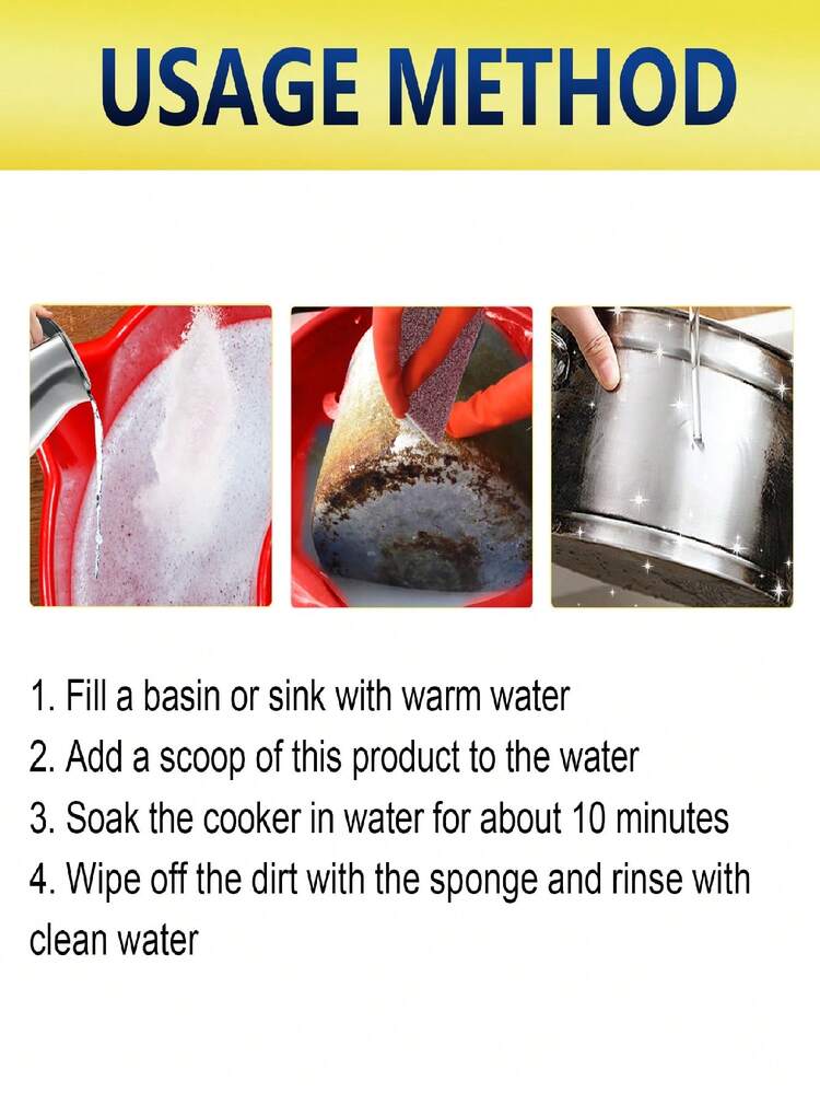 260g Multi-Purpose Degreaser - For Kitchen Stove, Cookware, Range Hood Oil Stains & Dirt Cleaner - Removes Grease And Grime From Stoves, Range Hoods And Appliances, Quickly Effective, Suitable For Professional Kitchens, Grills And Ovens, Removes Stubborn Grease, Fresh Scent, Household Cleaning Tool - Multicolor - View 7