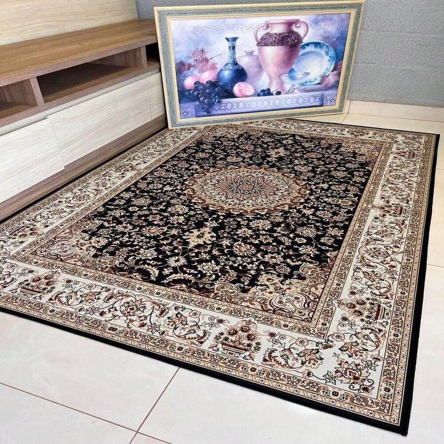 Belgian  Rug 2x1.40 Luxury Easy To Clean Hairless Non-Slip Cheap - B181 - Xem 1