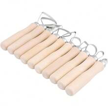 Herramientas Escultura 10PCS - Conjunto Profesional de Herramientas para Arcilla, Cerámica y Cera - Accesorios de Moldeo Artesanal para y Alfarería - 1 - Ver 10