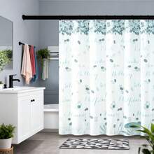 Cortina Baño Ducha, Cortina Ducha, Cortina de Ducha, Impermeable, diseño impreso Ideal para proteger baños Material plástico Duradero y duradero Variedad de estilos para evitar la acumulación de moho, patrones como plantas, burbujas, duchas, etc., impermeable y lavable a máquina Tela de PVC , tapa de ojal, cortina de ducha tejida sin forro para decoración de baño tela de poliéster impermeable y lavable a máquina. - Multicolor - Ver 9