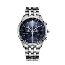 Reloj De Hombre Reloj De Mujer 2025 Newest Men's Quartz Watch With Steel Band Three Eyes And Six Hands Night Light Sports Multifunctional Business Style AAA+ - Hoa hồng - Xem 11