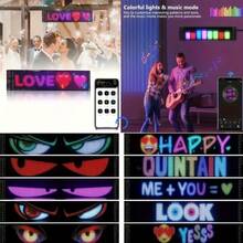 لوحة LED ماتريكس لإعلانات متحركة، لوحات إشارات LED، أضواء تعريف المركبات LED قابلة للبرمجة بالتحكم اللاسلكي عبر USB، أضواء LED قابلة للبرمجة مع وظيفة التحكم في البرنامج، إعلانات متحركة، إشارات جو، ديكورات المهرجانات