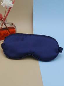 1pc Shading Sleep Eye Mask Imitation Silk Ice Feel Comfortable, Relaxing Fatigue, Lunch Rest, Sleeping ﻿