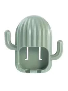 1 Stück kreative Zahnbürstenhalterung zum Aufhängen, süßer Cartoon Badezimmer Zahnbürsten- und Zahnpastahalter, ohne Bohren erforderlich