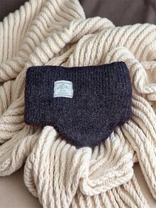 1pc New Winter Warm Ear Muffs, Windproof And Cold-Proof Riding Eye Mask With Light Blocking White Ear Muffs - Multicolor - View 9