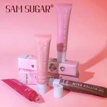 SAM SUGAR 5 色保湿润唇膏，亮泽唇彩，液体唇膏，适合所有肤色，滋养保湿，改善肤色，馈赠佳品 - 彩色 - 查看 5