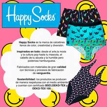 Happy Socks Boxer Sunny Smile Trunk Talla S azul - Azul - Ver 4