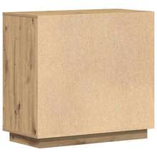 vidaXL Handgefertigtes Eichen-Sideboard, 80 x 34 x 75 cm