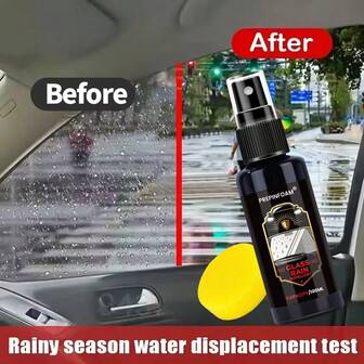 JB-XPCS Agent de acoperire a geamurilor auto 30ml/100ml, agent impermeabil pentru parbriz, spray impermeabil auto cu polimeri lichidi, detailing auto