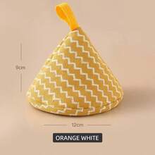 1pc Cotton Oven Mitt, Heat Resistant Kitchen Pot Holder, Microwave Glove