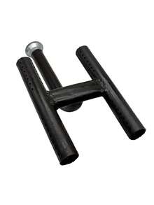 Quemador de gas tipo H para parrilla 18 cm, ideal para planchas, asadores y cocinas de alto rendimiento, accesorio cocina profesional - Negro - Ver 5