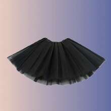 1pc Women's Versatile Tulle Skirt, Suitable For Daily Wear, Dance Performances, And Holiday Parties