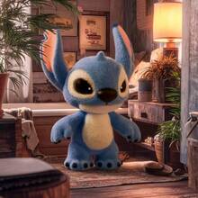 Miniso Lilo & Stitch Series Stitch Fluffy Adventure Long Flocking Blind Box Figurine Is Your Fun Companion. Stitch's Lively Image Comes To Life, And The Flocking Material Is Warm And Skin - Friendly(1 PC Random Delivery) - Multicolor - View 8