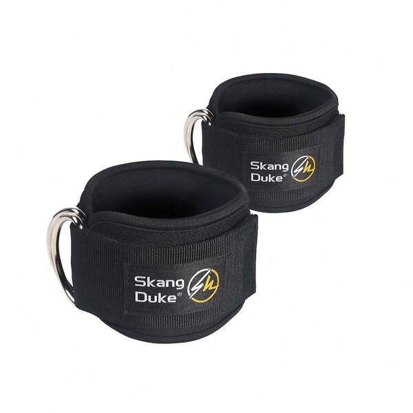 زوج من أربطة الكاحل ذات رسومات حرفية من البولي أميد للياقة البدنية