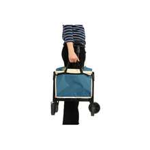 Carrito de mano ligero, plegable y resistente para playa y exteriores | Carrito de compra grande con ruedas para camping, jardinería y deportes | Carrito de transporte de gran capacidad