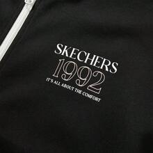 Skechers Damen neue lässige Kapuzen-Strickjacke