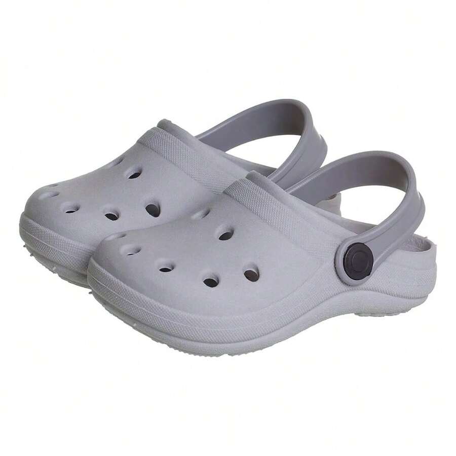 Unisex Comfortable Lightweight Babouche Sandal - Grey - View 1