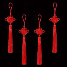 10pcs,Chinese Knots, Hand-Woven Pendants, Tassels And Tassels, Small Tassels, Gift Accessories, Pendants And Pendants - Multicolor - View 3