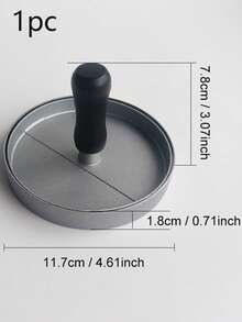 1/2pcs Hamburger Patty Maker, Beef Burger Patty Maker For Home Use, Sandwich Press, Chicken Patty Maker, Breakfast Patty Maker, Suitable For Family Gatherings, Birthdays, Parties