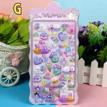 1 ملصق حيوان بلاستيكي ثلاثي الأبعاد مجسم، ملصق زخرفي كرتوني مرصع بالألماس ثلاثي الأبعاد، ملصق مجسم جميل، متوفر بأنماط متعددة، مناسب لكتب الملصقات والأجهزة المحمولة والثلاجات والأمتعة وتبادل الملصقات وتزيين أغطية الهواتف الكرتونية. هذا التصميم مناسب للاستخدام المنزلي والأعياد والحفلات وعيد الهالوين وعيد الميلاد ومناسبات أخرى. - متعدد الألوان - مشاهدة 9