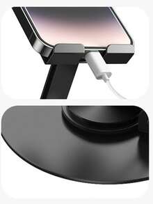 Nuevo soporte giratorio de metal para teléfono móvil, soporte de escritorio multifuncional, perezoso, portátil, plegable y antideslizante para tableta