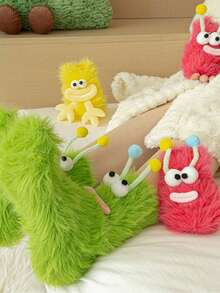 1 双青少年纯色羊毛休闲袜，尺码 38-43，可爱毛绒保暖袜，适合女孩室内/室外秋冬