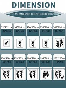 1pc Fitted Sheet, Bedding, Mattress Protector, Bed Cover, Cozy Home Textile, Soft-Comfortable Mattress Cover, Solid Color Sheet, Deep Pocket, Bed Sheet Only, Without Pillowcase, Machine Washable, Bedding Gifts, Fits For Twin Full King Queen Size Beds, Machine Washable, Autumn Decor, Winter Decor