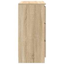 vidaXL Sideboard Sonoma-Eiche 80x35x76 Cm Holzwerkstoff - Yellow - View 7