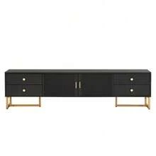 Television Stands & Entertainment Centers - Black - View 11