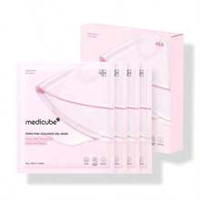 Medicube - PDRN Pink Collagen Gel Mask (4Pack) - Coral Pink - View 5