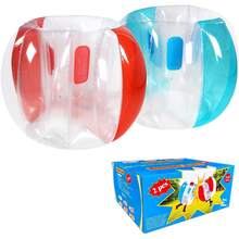 SUNSHINE-MALL - Bolas inflables de sumo (2 unidades, 36 pulgadas) - rojo+rojo - Ver 4