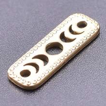 2pcs Heart Lock & Crescent Moon Pendant, 304 Stainless Steel Charm Jewelry Making Supplies, Witch Heart Moon Pendant, DIY Necklace, Keychain, Earrings, Bracelet Decoration, 18k Plated PVD, Unisex