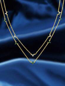 1Pc Fashionable Blue Heart S925 Sterling Silver Sparkle Diamond Pendant Necklace For Women Ladies Jewellery Party Gift Engagement Wedding Eternal Promise Necklace