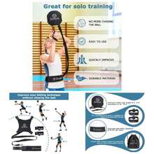 Volleyball Training Equipment Aid, Volleyball Trainer To Practice Serve, Spike, Set And Pass, Volleyball Trainer Beginners Pro - 5 Pack - View 1