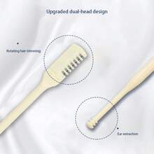 1pc Portable Manual Nose Hair Trimmer Double Head Nose Hair Trimmer Clipper Cutter Nose Hair Removal