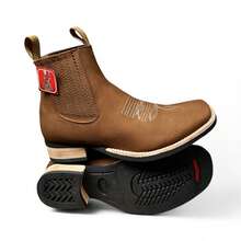 Cowboy    Cremallera lateral    Vacaciones - Camel - Ver 7