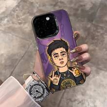 Duki's Phone Case Is For IPhone Models 16, 15, 14, 13, 12, 11 Pro Max, Featuring A Matte Finish And Anti-Drop - Black - View 1
