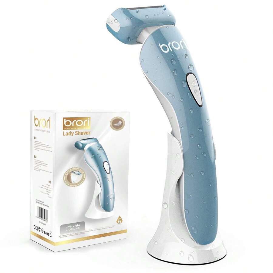 Electric Lady Shaver Womens Razor Bikini Trimmer For Women Legs - Màu xanh lam - Xem 1
