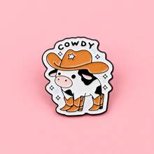 Cartoon Tiere Zitat Soft Emaille Pin Anstecknadeln Abzeichen auf Rucksack Damen Brosche Kleidung Geschenk Schmuck Mode Accessoires