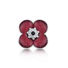 Auf dass wir nicht vergessen 2025 Mohn Anstecknadel UK Gedenk-Abzeichen