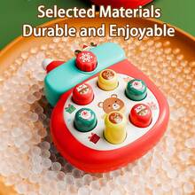 圣诞袜子开心地鼠儿童玩具双人互动玩具早教益智早教玩具拼图玩具 - 彩色 - 查看 10