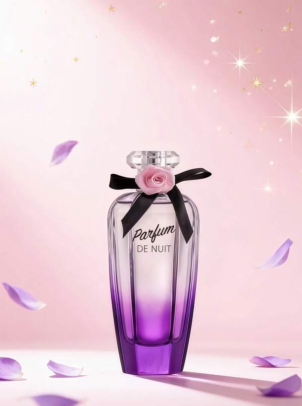 Lattafa Parfum de Nuit de New Brand Parfums Perfume para Mujer Floral Frutal con Notas de Pera, Cítricos, Orquídea, Rosa, Incienso y Almizcle, Fragancia Larga Duración Ideal para Uso Diario, Reuniones y Ocasiones Especiales, Lanzamiento 2019, Presentación 100ml