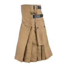 Men Cosplay Clothing - Khaki - View 1