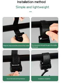 2pcs/4pcs 360° Rotating Stroller Hooks, Versatile Hanging Diaper Bag Hooks Suitable For Wheelchair, Shopping Cart, Car Backseat, Wallet, Bicycle, Stroller, Black (Lightweight Material, Do Not Hang Multiple Heavy Items At Once) - Black - View 9