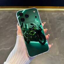 Custodia per telefono Kawasaki H2R Motorcycle, compatibile con 17, 16, 15, 14, 13, 12, 11 Pro, Max, Plus, X, XS, XR, SE4, E Mini, cover trasparente e morbida - Z4 - Visualizzare 7