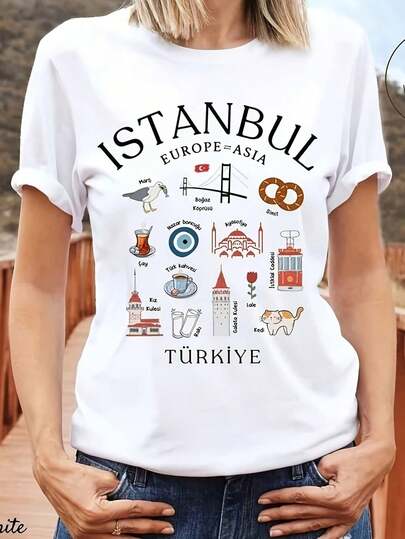 Camiseta de Estambul, Monumentos Turcos, Ropa Turca, Camiseta de Turquía, Universidad 12.jpg220 g Camiseta de algodón puro de 220 g para primavera-verano. Siente la temporada en su máxima expresión. Nuestra camiseta de algodón puro de está tejida para una transpirabilidad y suavidad excepcionales, lo que la convierte en tu compañera ideal desde las flores de primavera hasta el sol de verano. Diseñada para la comodidad durante todo el día, es más que un básico: es un regalo considerado y práctico para envolver a tus seres queridos en una comodidad inquebrantable.