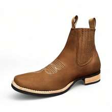 Cowboy    Cremallera lateral    Vacaciones - Camel - Ver 4