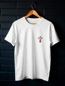 Over Christian T-Shirt It Was For You Streetwear Unisex Ref4011 - trắng - Xem 6
